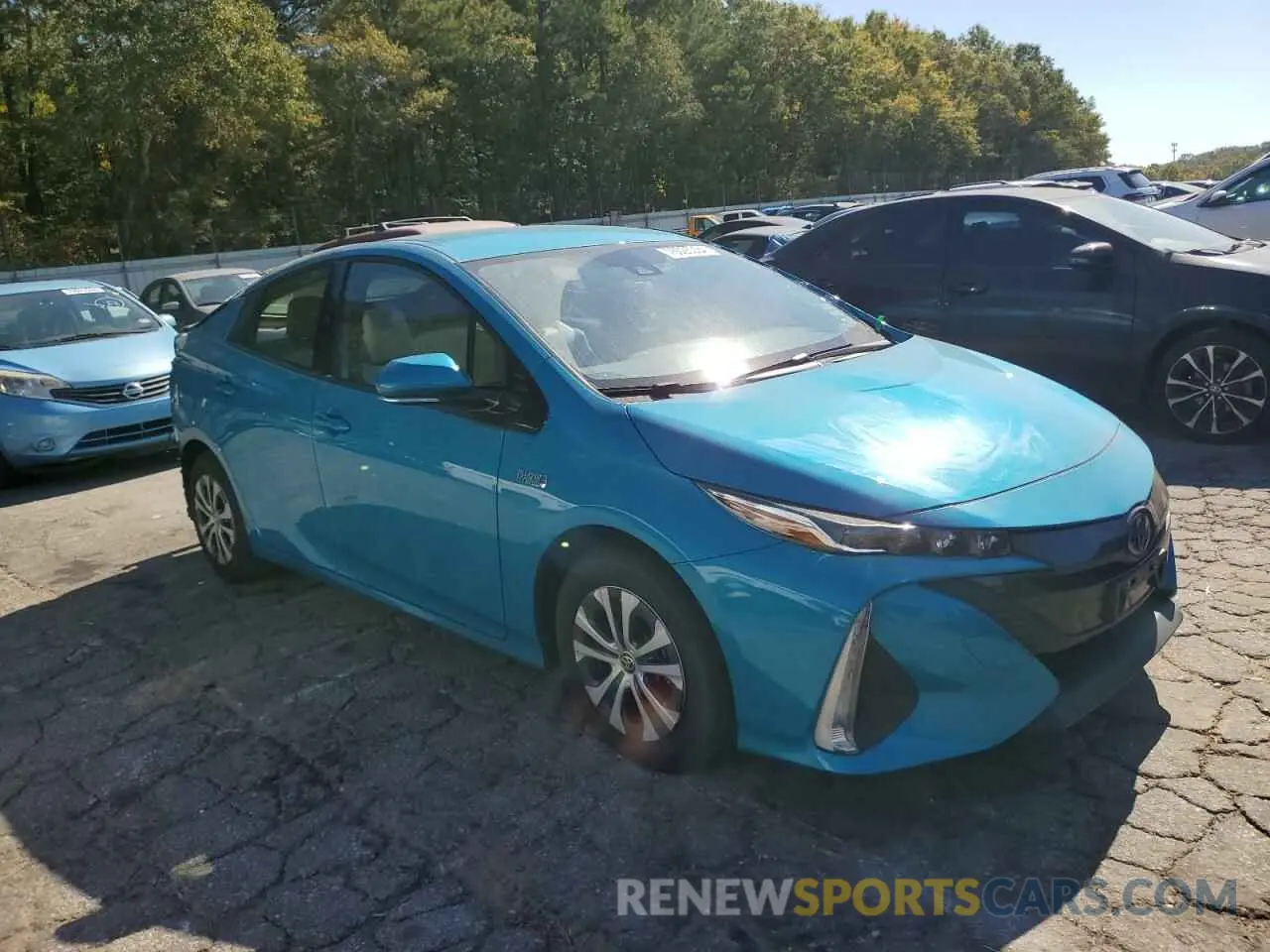 4 Photograph of a damaged car JTDKARFP4L3132633 TOYOTA PRIUS 2020