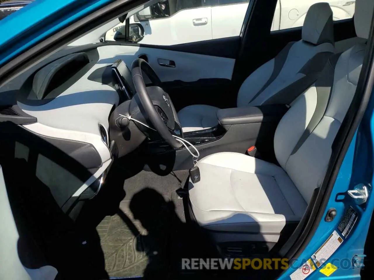 7 Photograph of a damaged car JTDKARFP4L3132633 TOYOTA PRIUS 2020