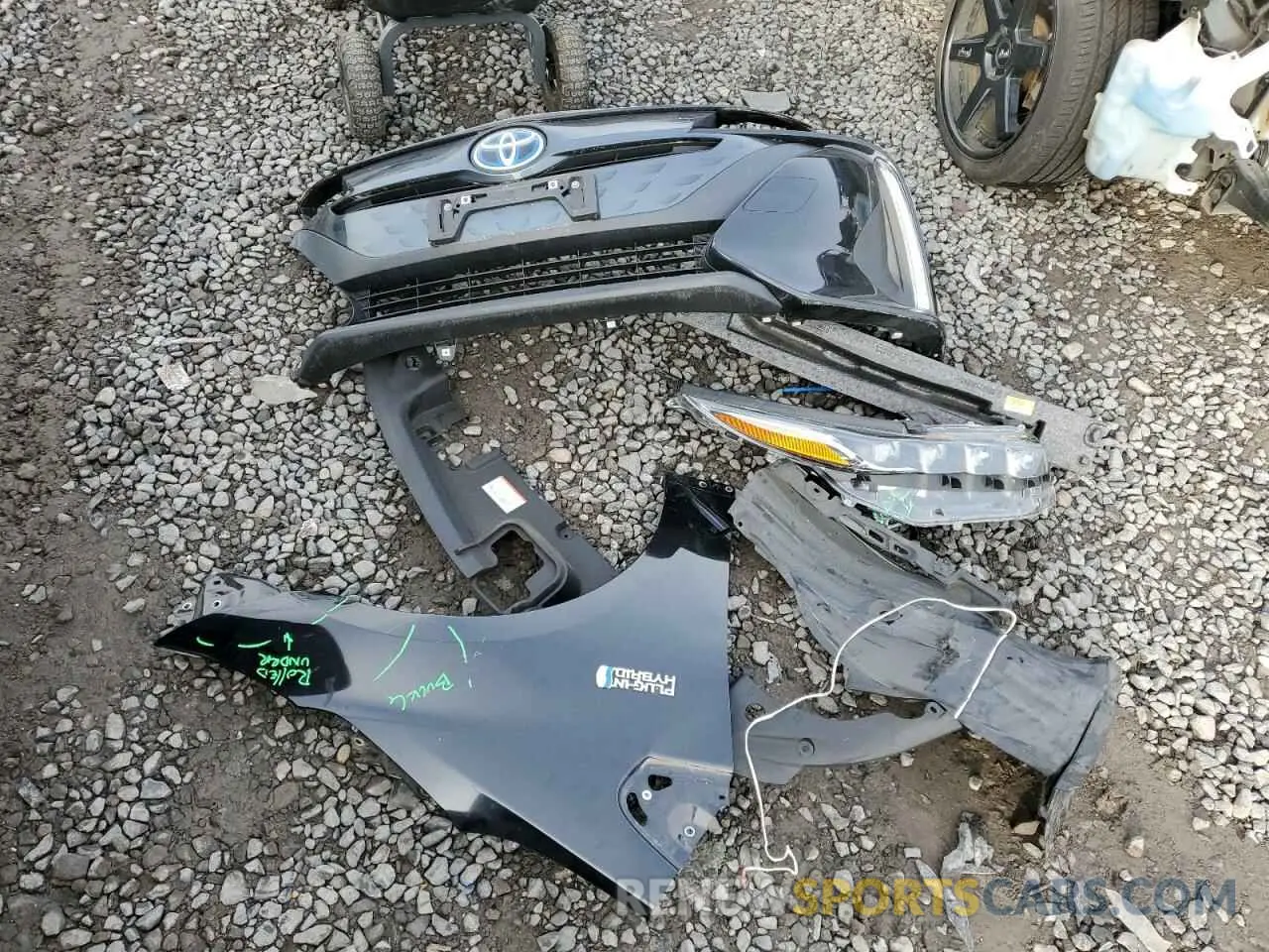12 Photograph of a damaged car JTDKARFP4L3144135 TOYOTA PRIUS 2020