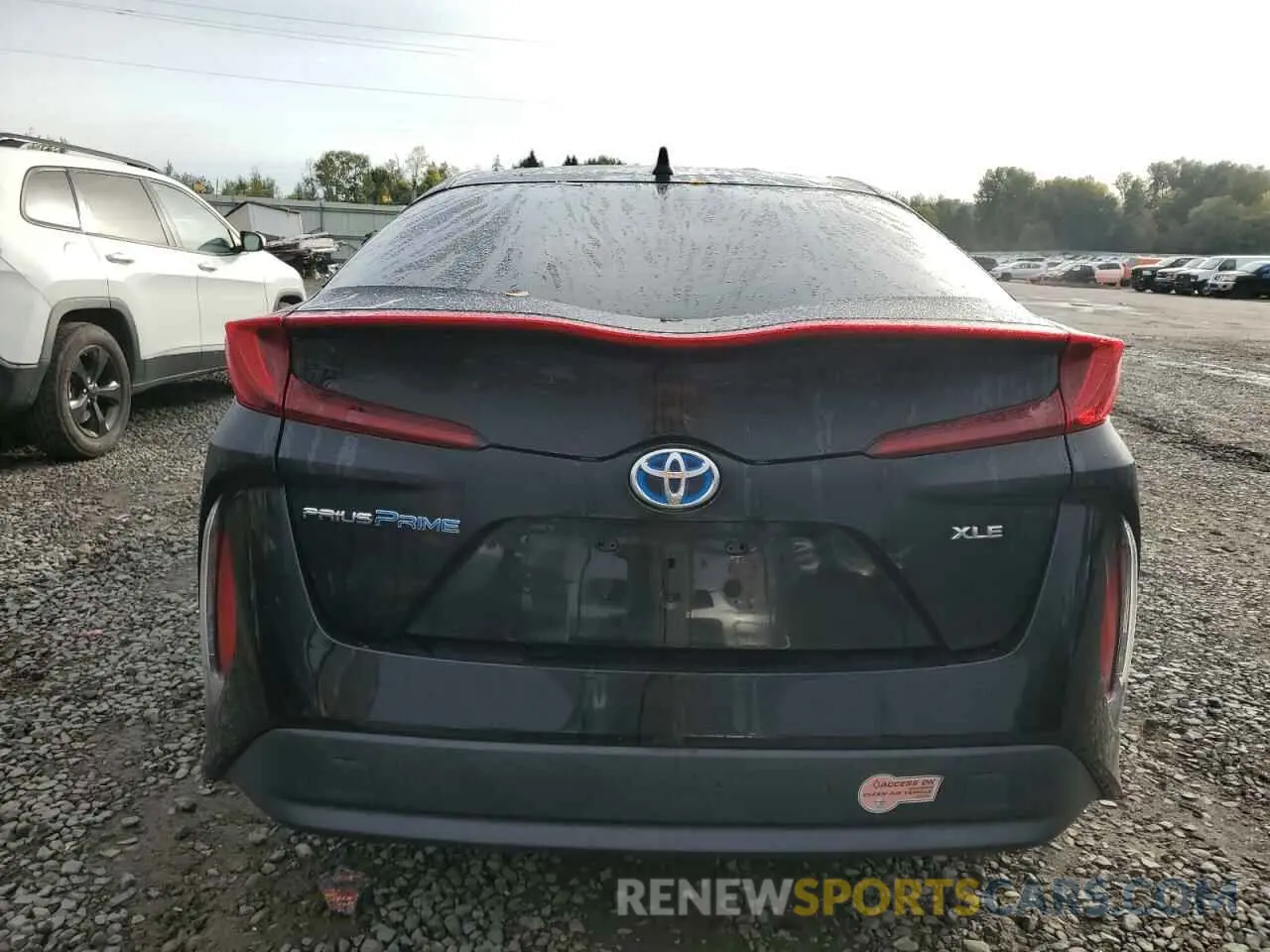 6 Photograph of a damaged car JTDKARFP4L3144135 TOYOTA PRIUS 2020