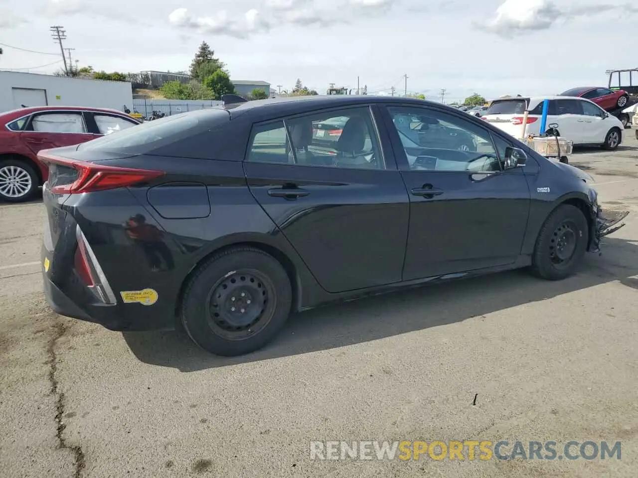 3 Photograph of a damaged car JTDKARFP4L3144801 TOYOTA PRIUS 2020