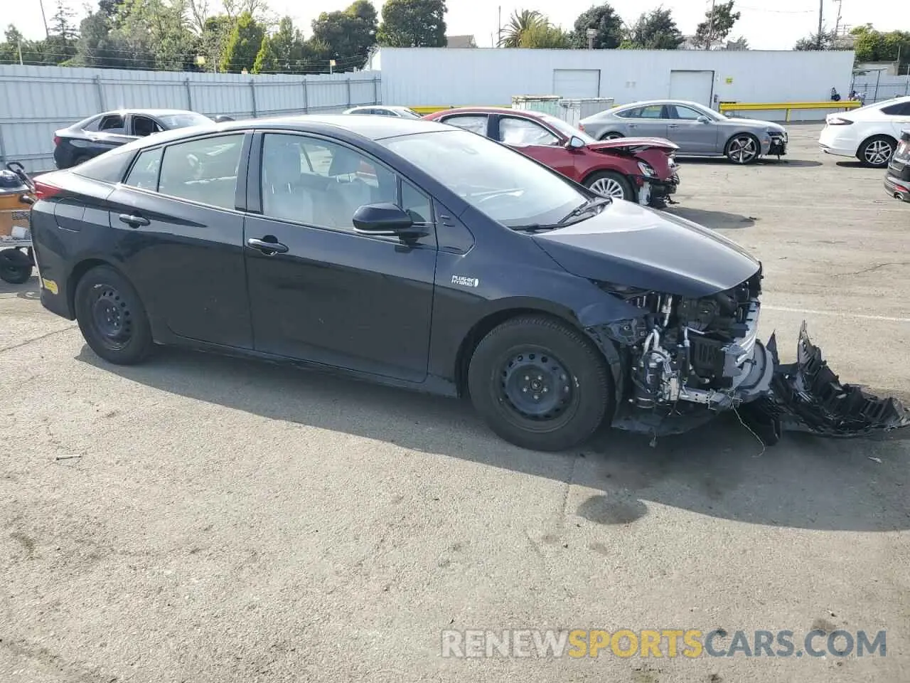 4 Photograph of a damaged car JTDKARFP4L3144801 TOYOTA PRIUS 2020
