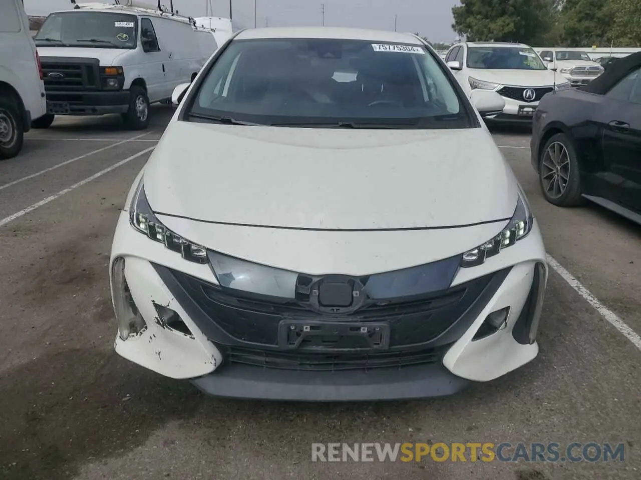 5 Photograph of a damaged car JTDKARFP4L3150579 TOYOTA PRIUS 2020
