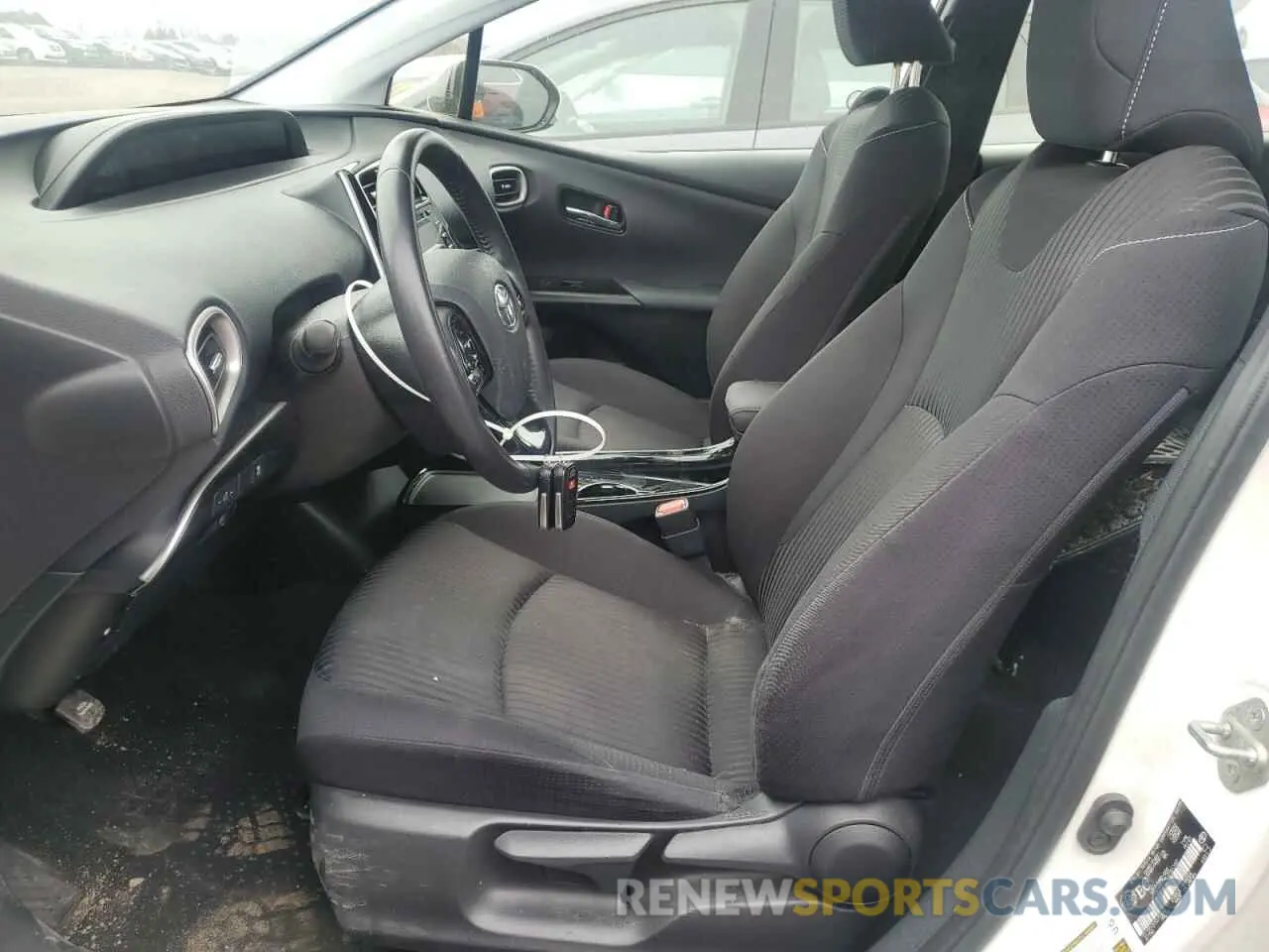 7 Photograph of a damaged car JTDKARFP4L3161162 TOYOTA PRIUS 2020