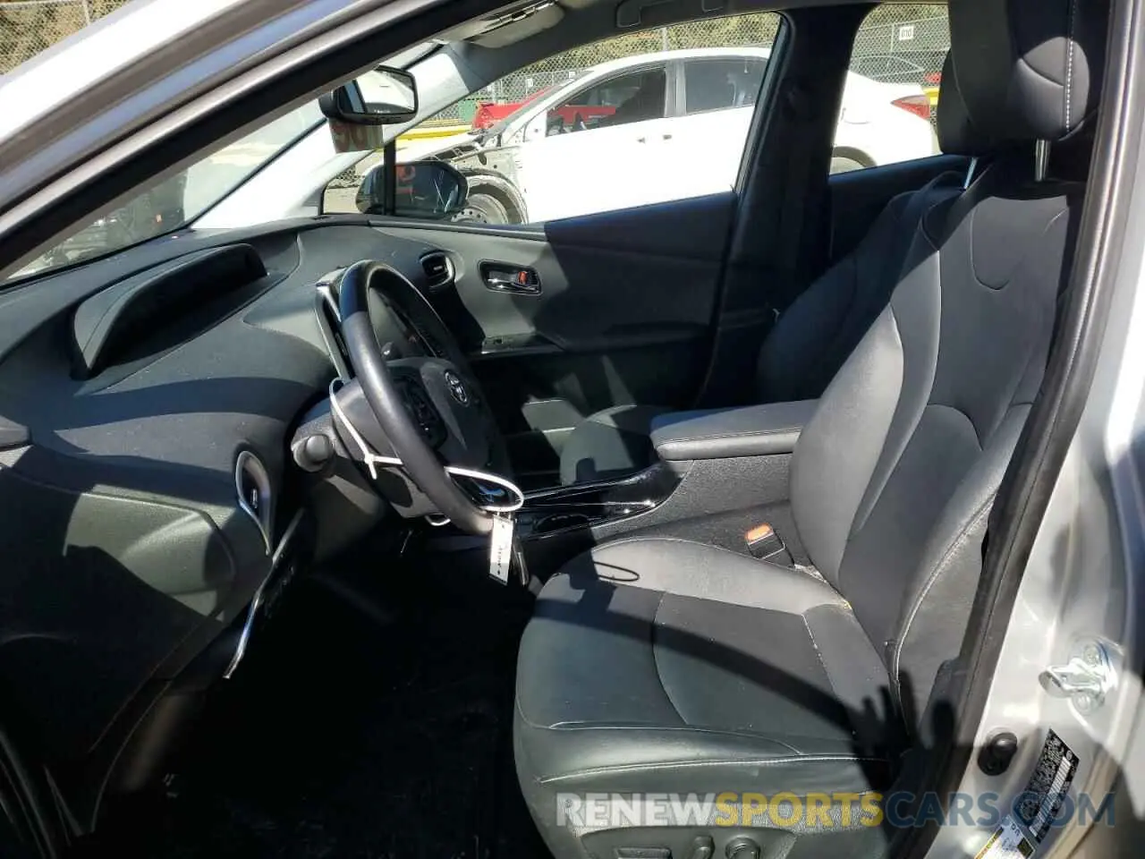 7 Photograph of a damaged car JTDKARFP5L3120779 TOYOTA PRIUS 2020