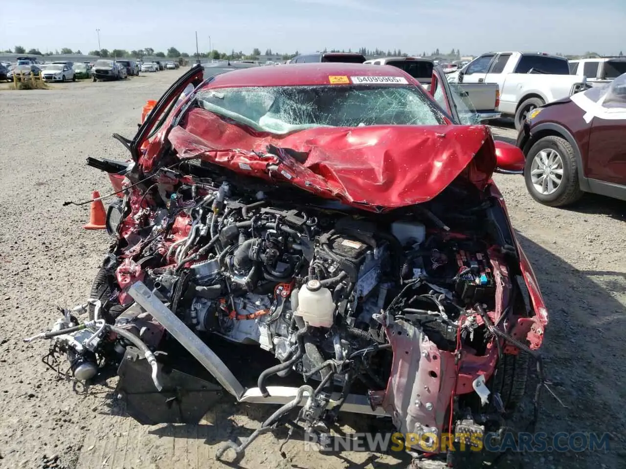 5 Photograph of a damaged car JTDKARFP5L3130079 TOYOTA PRIUS 2020