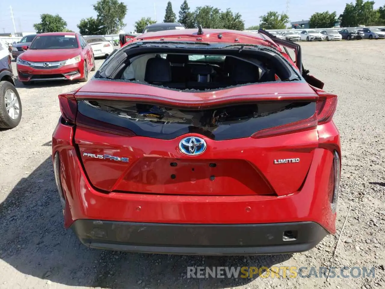 6 Photograph of a damaged car JTDKARFP5L3130079 TOYOTA PRIUS 2020