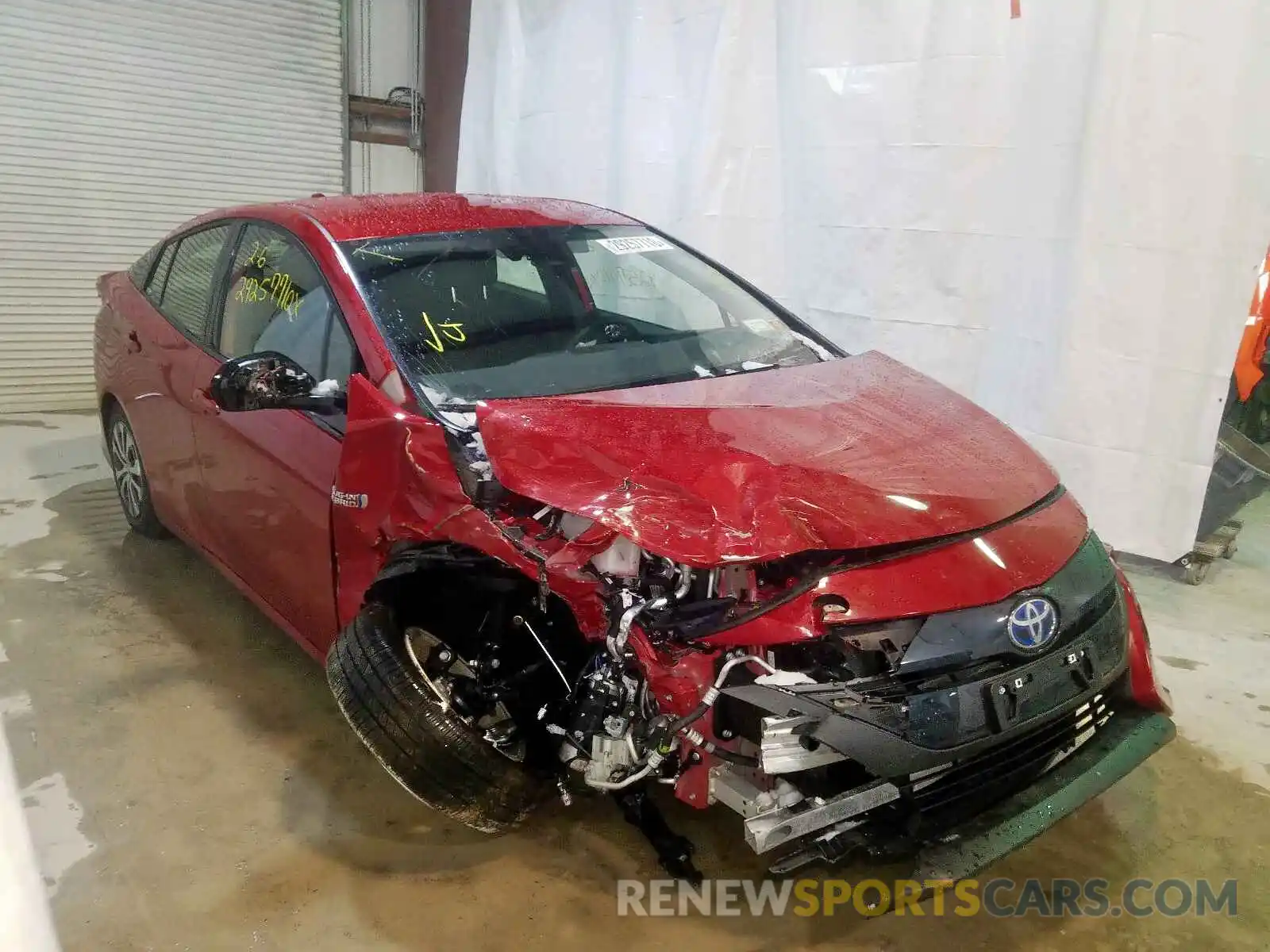 1 Photograph of a damaged car JTDKARFP5L3140238 TOYOTA PRIUS 2020