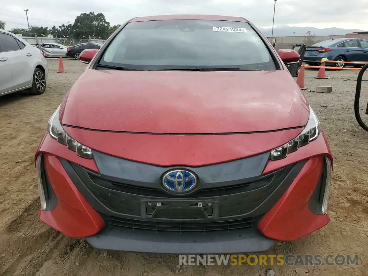 5 Photograph of a damaged car JTDKARFP5L3142491 TOYOTA PRIUS 2020