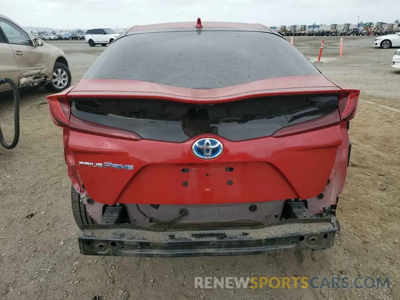 6 Photograph of a damaged car JTDKARFP5L3142491 TOYOTA PRIUS 2020