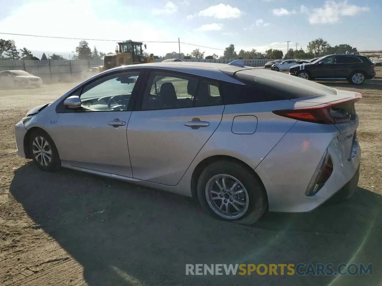 2 Photograph of a damaged car JTDKARFP5L3152857 TOYOTA PRIUS 2020