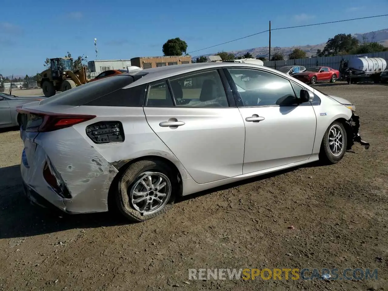 3 Photograph of a damaged car JTDKARFP5L3152857 TOYOTA PRIUS 2020