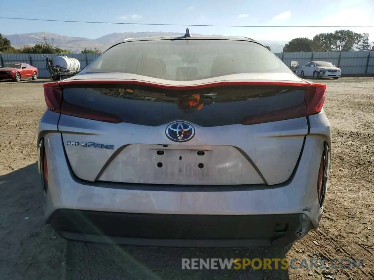 6 Photograph of a damaged car JTDKARFP5L3152857 TOYOTA PRIUS 2020