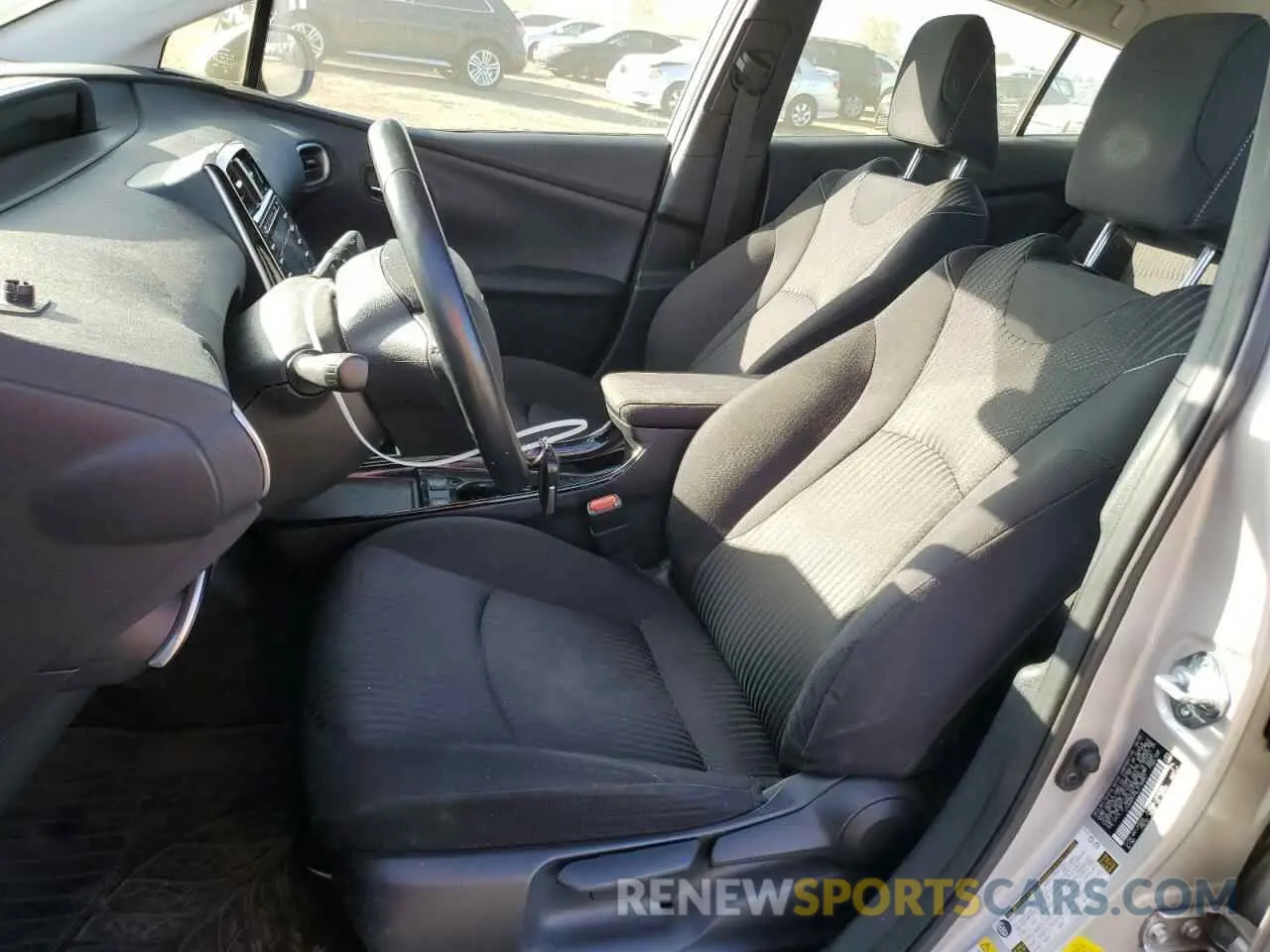 7 Photograph of a damaged car JTDKARFP5L3152857 TOYOTA PRIUS 2020
