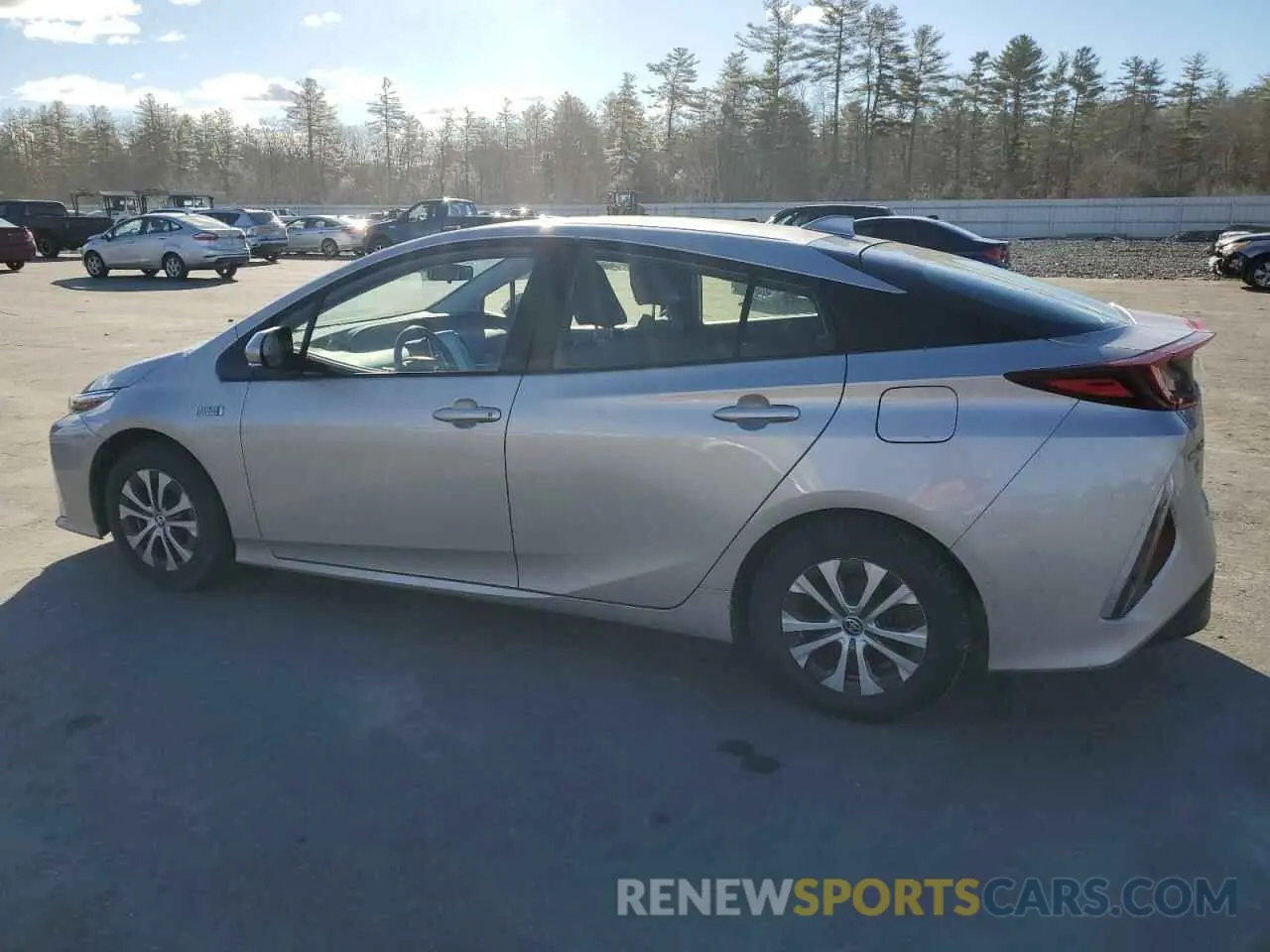 2 Photograph of a damaged car JTDKARFP5L3158559 TOYOTA PRIUS 2020