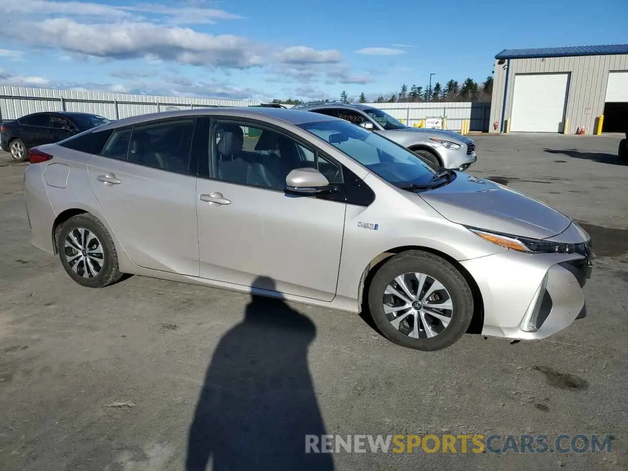 4 Photograph of a damaged car JTDKARFP5L3158559 TOYOTA PRIUS 2020