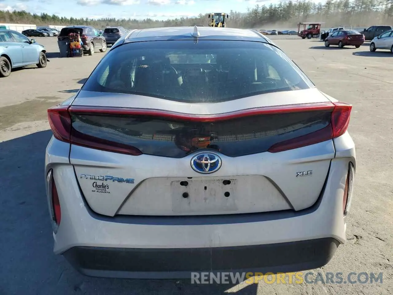 6 Photograph of a damaged car JTDKARFP5L3158559 TOYOTA PRIUS 2020