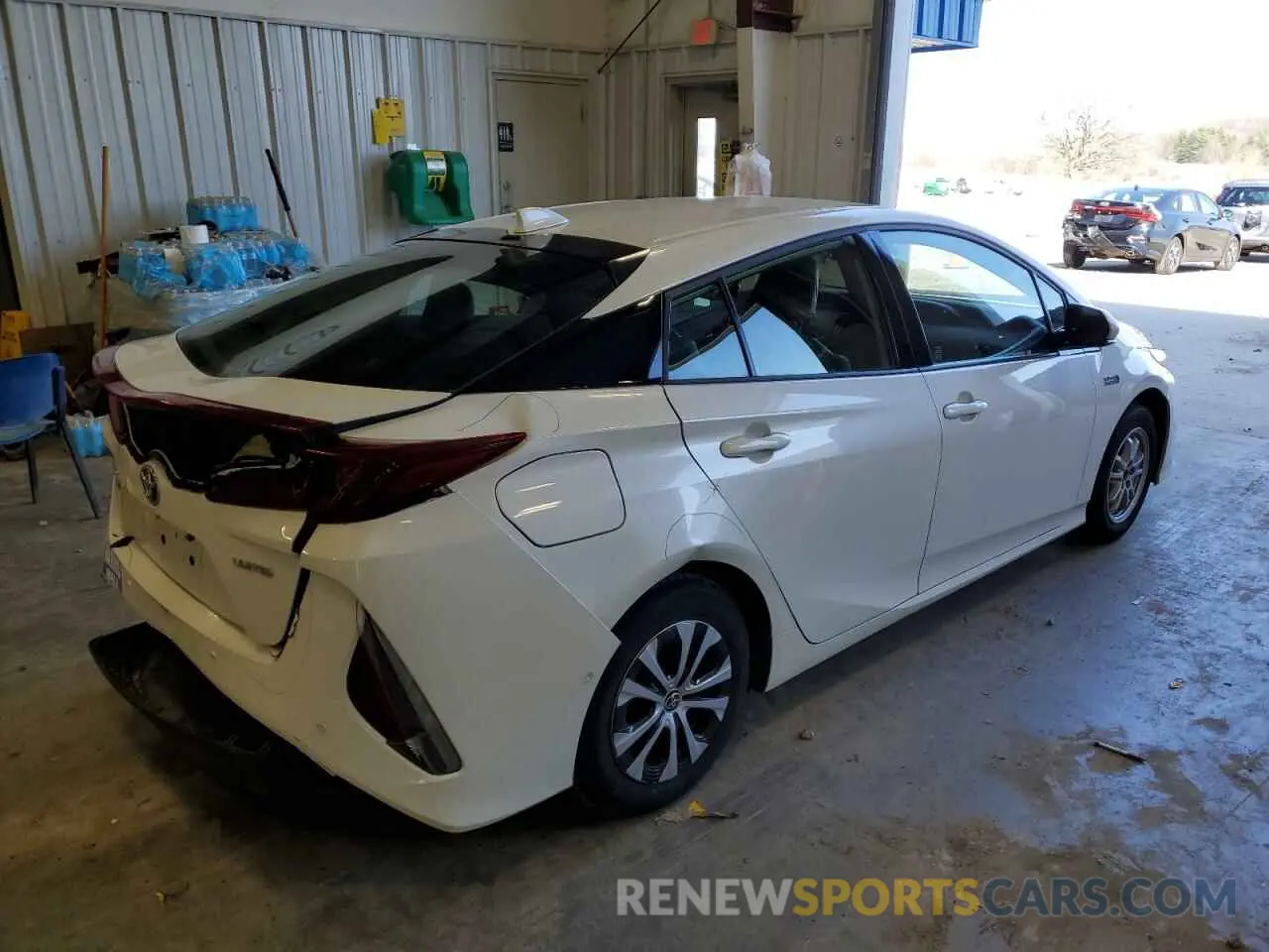 3 Photograph of a damaged car JTDKARFP6L3123531 TOYOTA PRIUS 2020