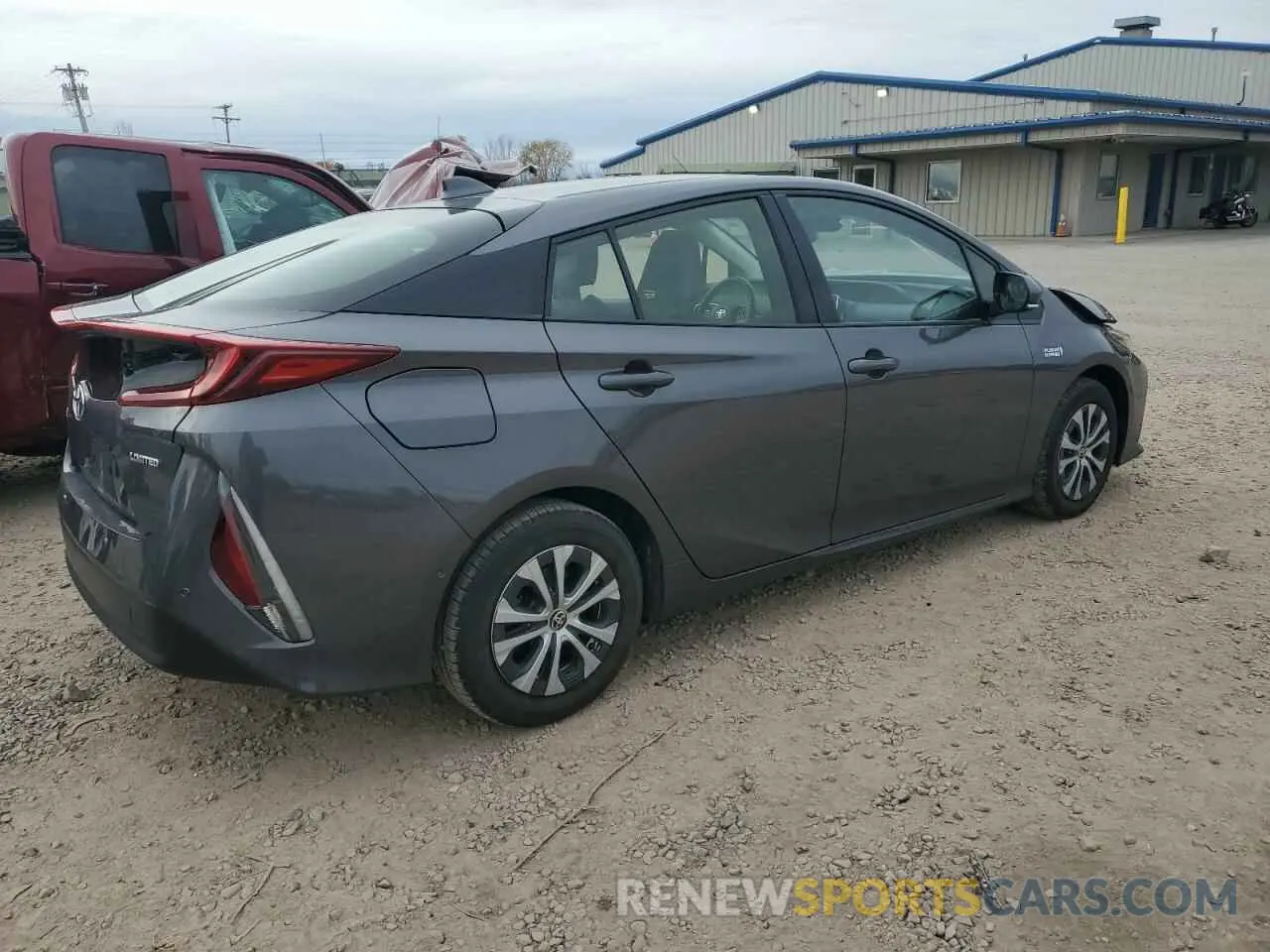 3 Photograph of a damaged car JTDKARFP6L3128423 TOYOTA PRIUS 2020