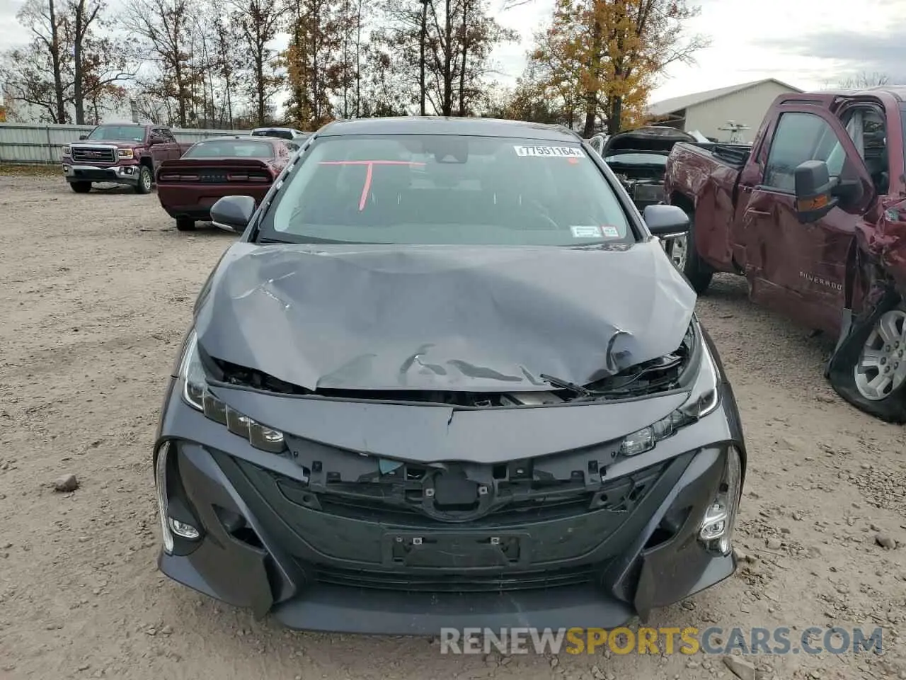 5 Photograph of a damaged car JTDKARFP6L3128423 TOYOTA PRIUS 2020