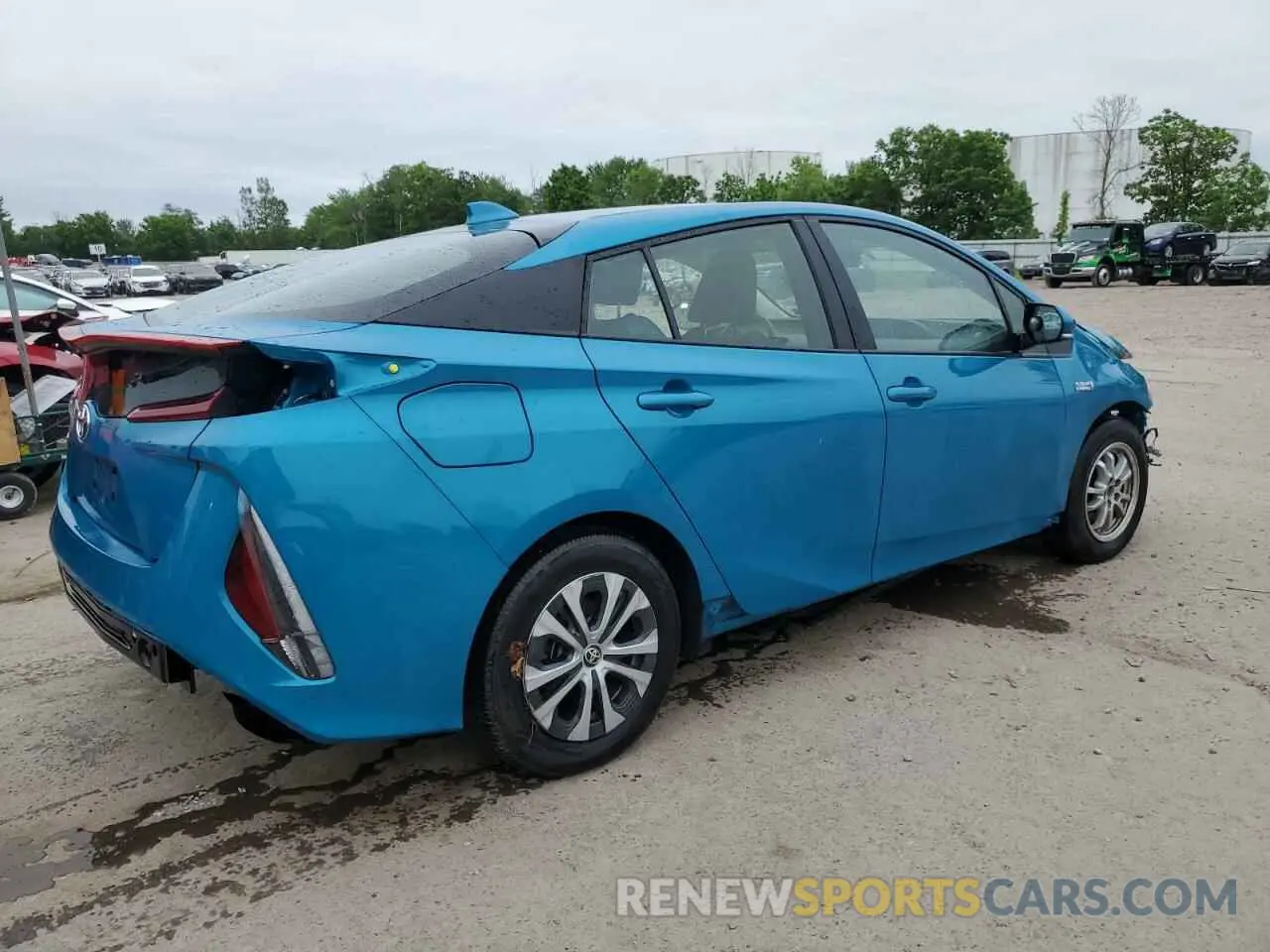 3 Photograph of a damaged car JTDKARFP6L3131418 TOYOTA PRIUS 2020