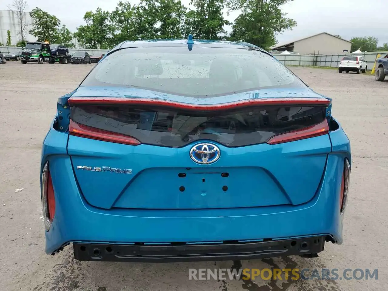 6 Photograph of a damaged car JTDKARFP6L3131418 TOYOTA PRIUS 2020
