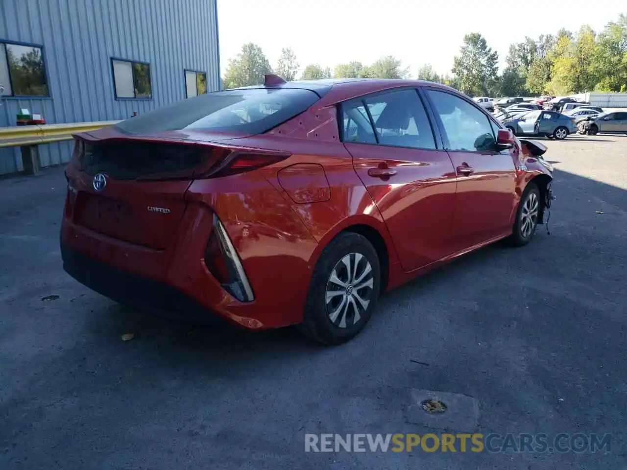 4 Photograph of a damaged car JTDKARFP6L3131791 TOYOTA PRIUS 2020