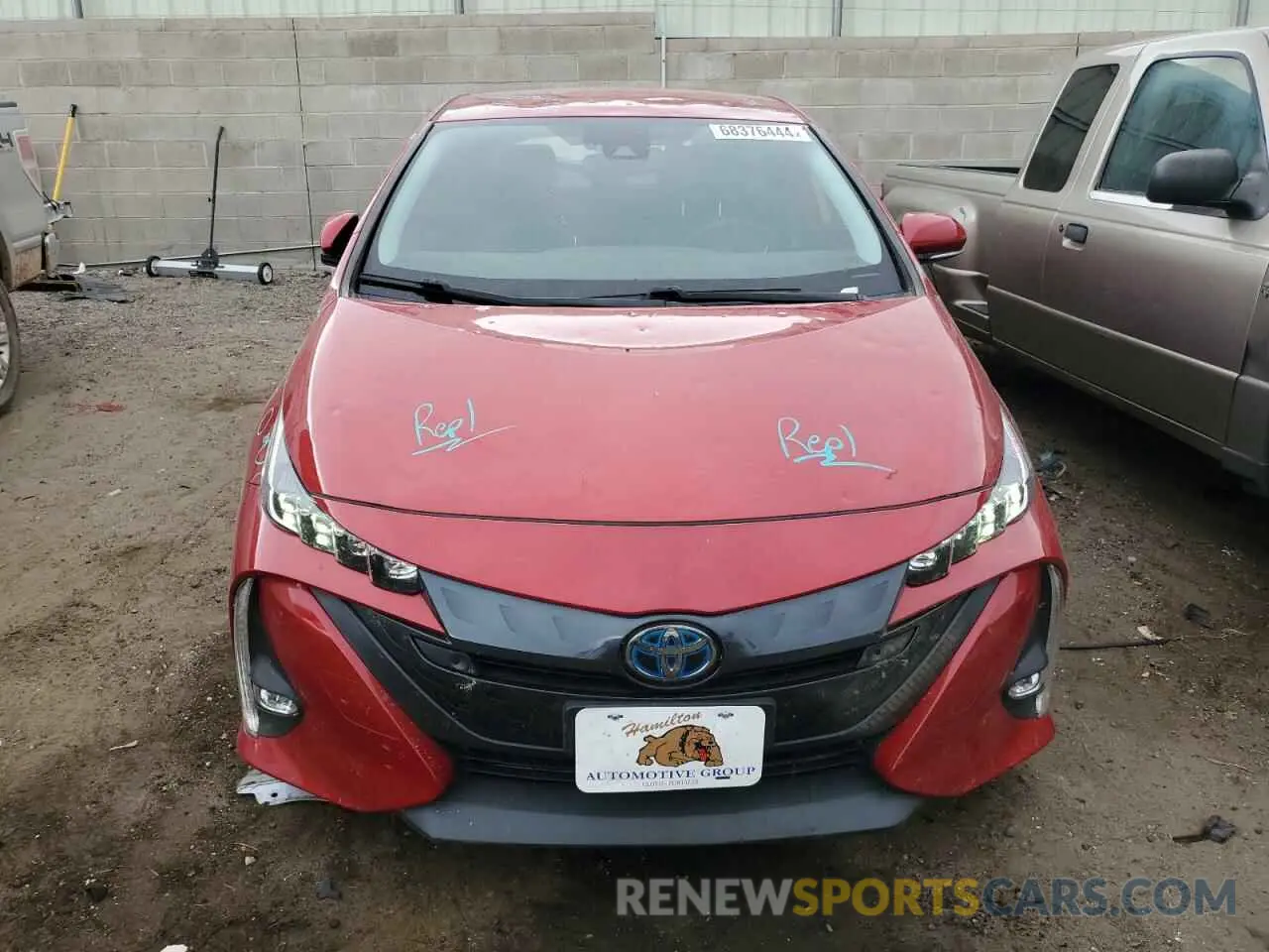 5 Photograph of a damaged car JTDKARFP6L3136196 TOYOTA PRIUS 2020