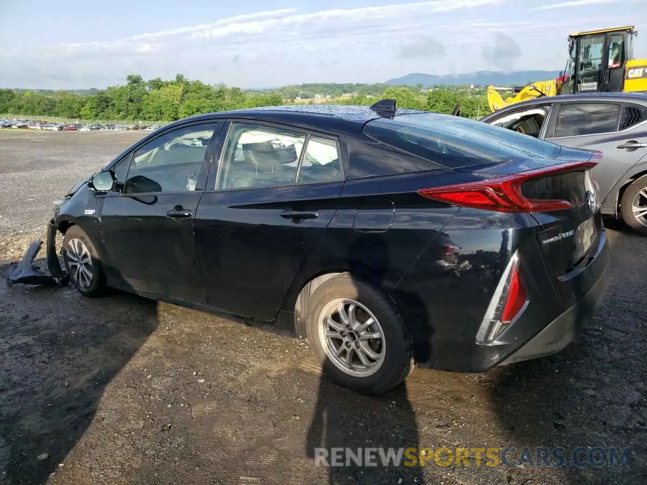 2 Photograph of a damaged car JTDKARFP6L3139986 TOYOTA PRIUS 2020