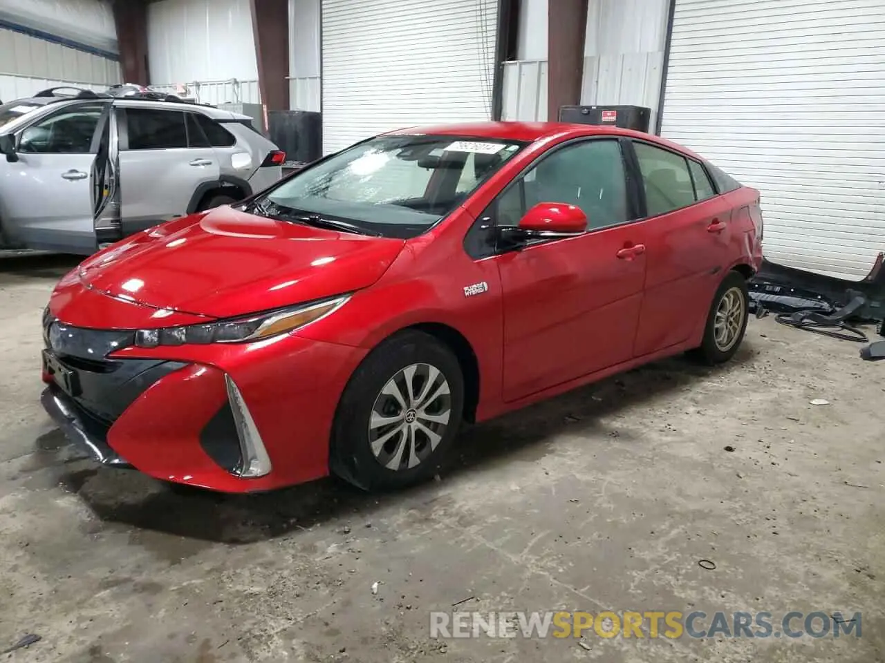1 Photograph of a damaged car JTDKARFP6L3151314 TOYOTA PRIUS 2020
