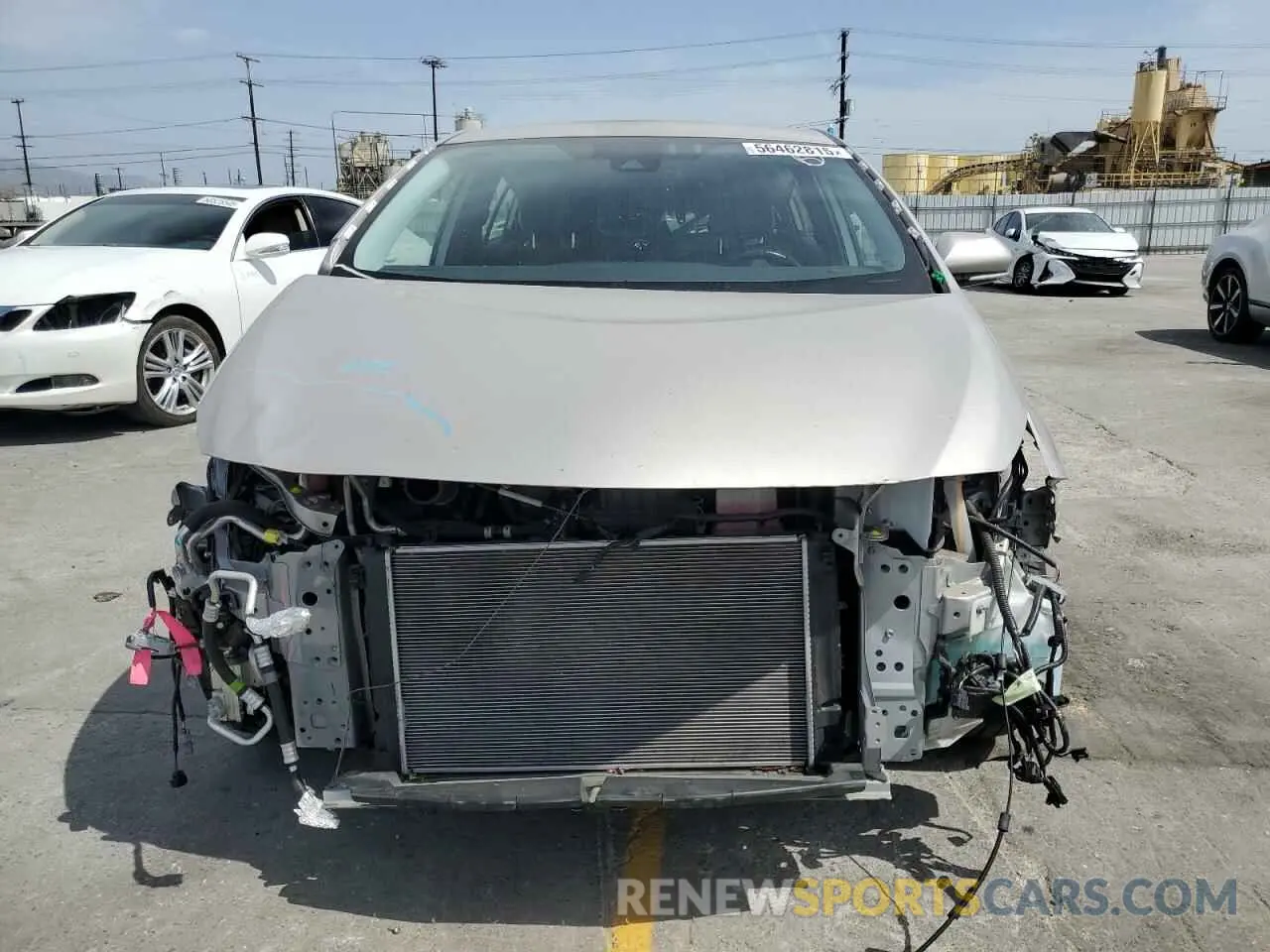 5 Photograph of a damaged car JTDKARFP6L3162913 TOYOTA PRIUS 2020