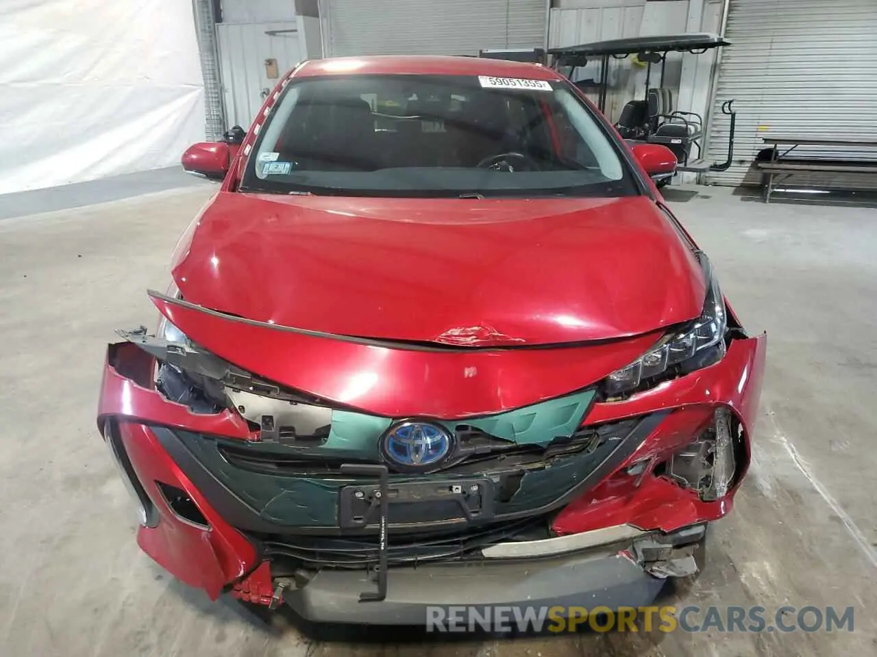 5 Photograph of a damaged car JTDKARFP7L3120380 TOYOTA PRIUS 2020