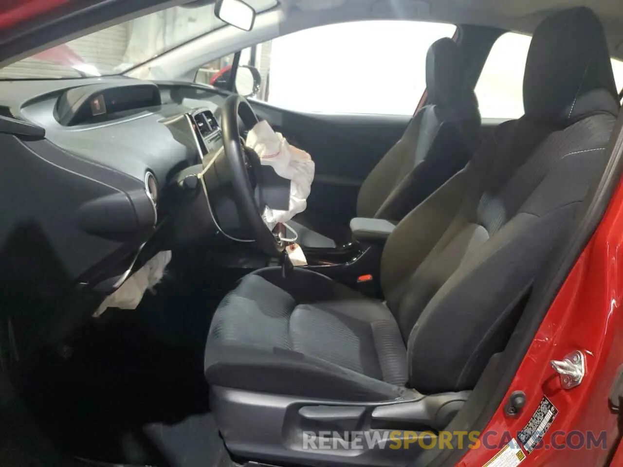 7 Photograph of a damaged car JTDKARFP7L3120380 TOYOTA PRIUS 2020