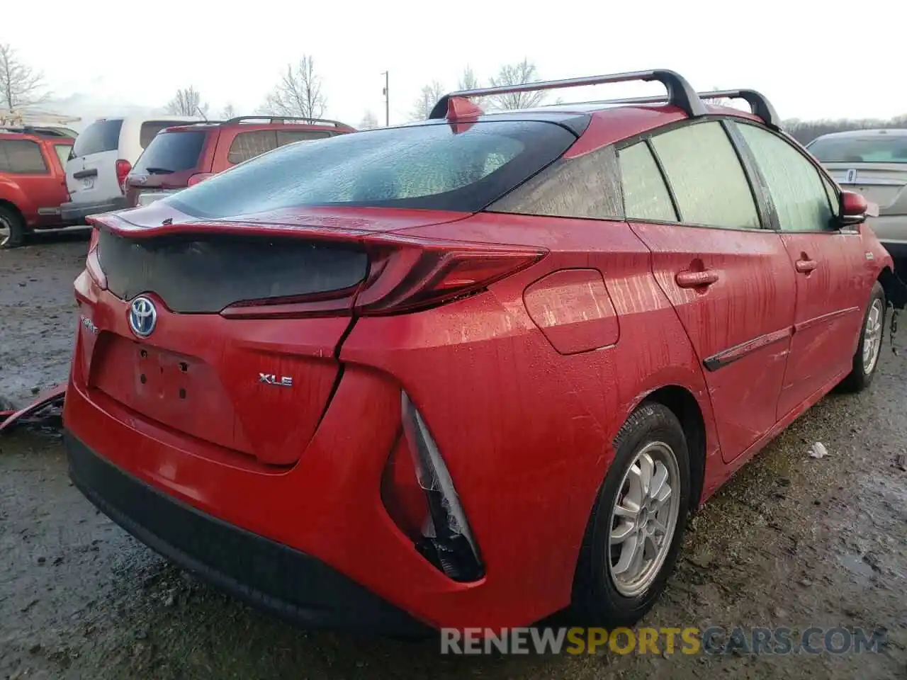 4 Photograph of a damaged car JTDKARFP7L3123599 TOYOTA PRIUS 2020