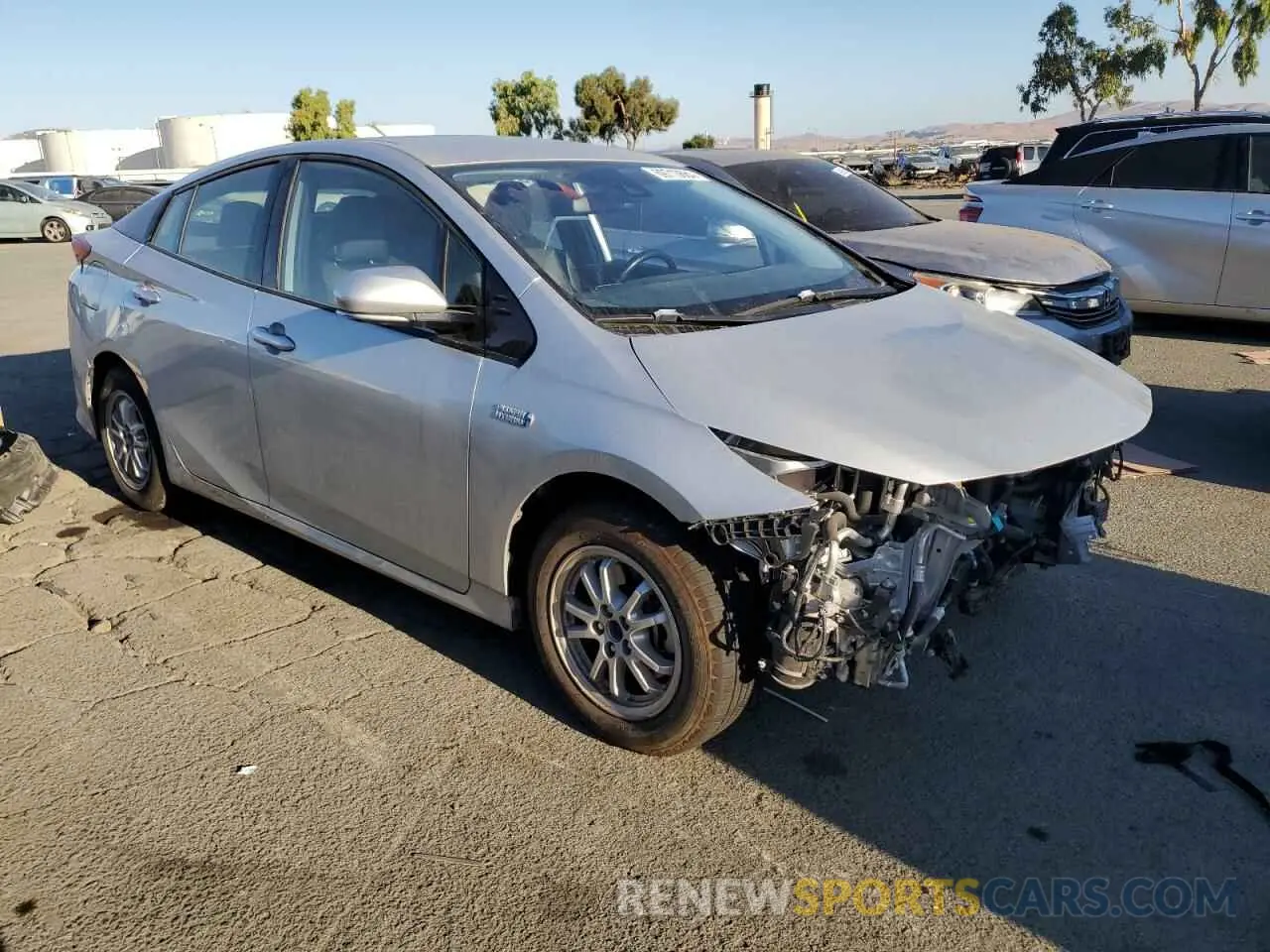 4 Photograph of a damaged car JTDKARFP7L3130651 TOYOTA PRIUS 2020
