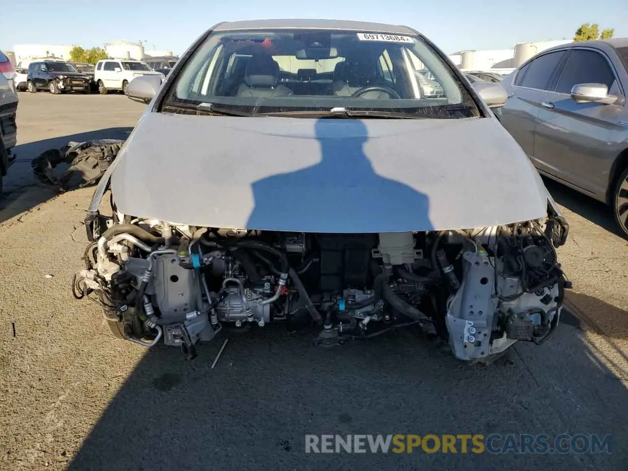 5 Photograph of a damaged car JTDKARFP7L3130651 TOYOTA PRIUS 2020