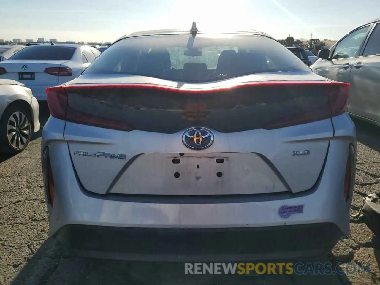 6 Photograph of a damaged car JTDKARFP7L3130651 TOYOTA PRIUS 2020