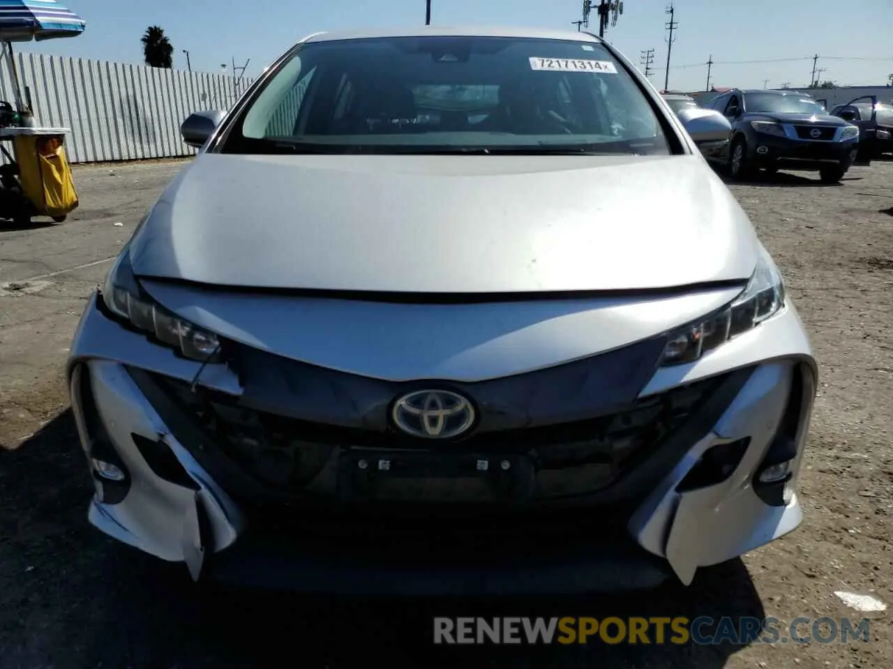 5 Photograph of a damaged car JTDKARFP7L3138099 TOYOTA PRIUS 2020