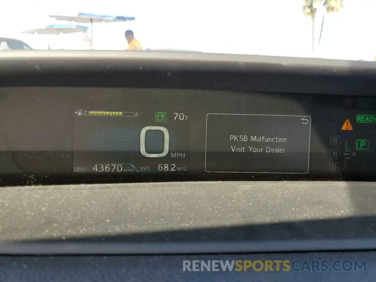 9 Photograph of a damaged car JTDKARFP7L3138099 TOYOTA PRIUS 2020