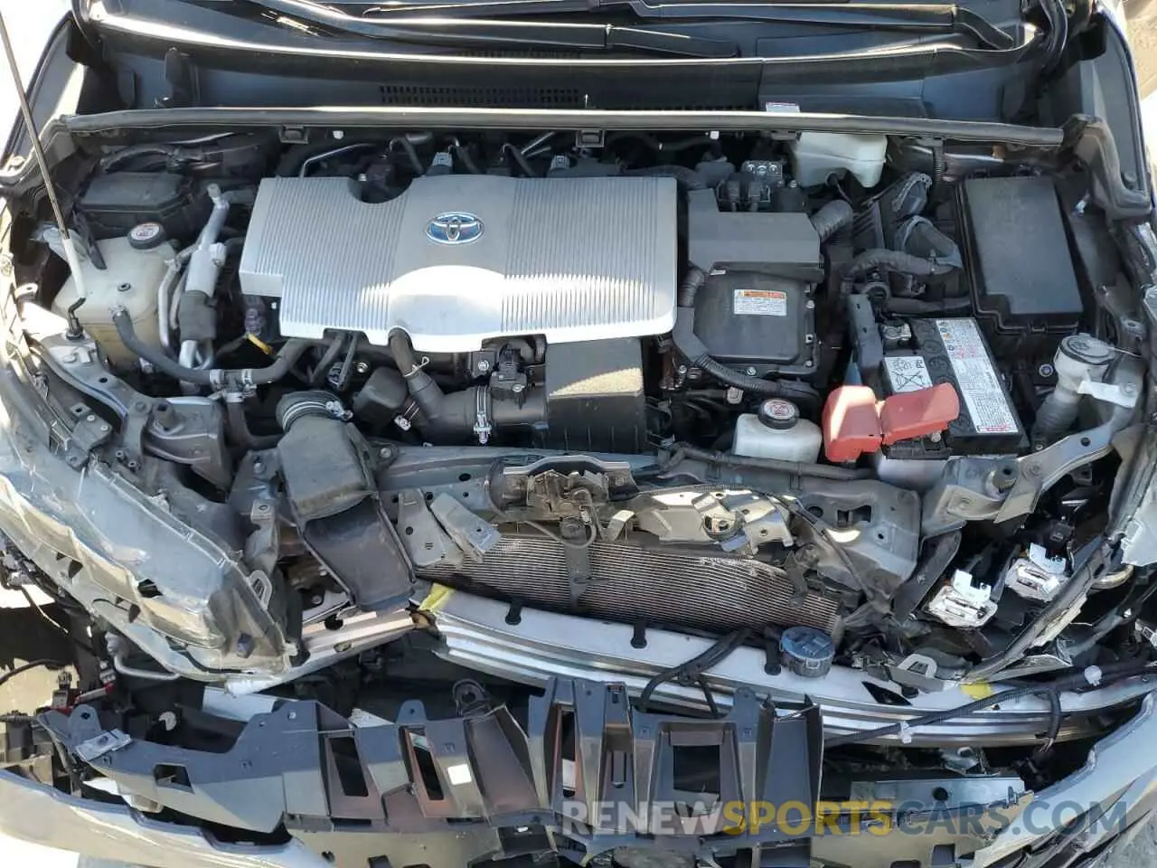 12 Photograph of a damaged car JTDKARFP7L3139477 TOYOTA PRIUS 2020