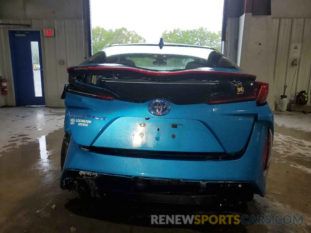 6 Photograph of a damaged car JTDKARFP7L3140239 TOYOTA PRIUS 2020