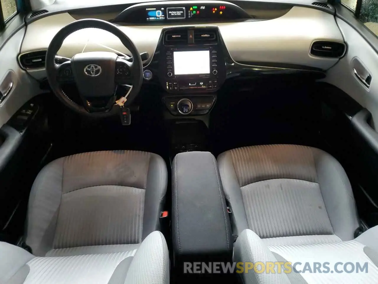 8 Photograph of a damaged car JTDKARFP7L3140239 TOYOTA PRIUS 2020