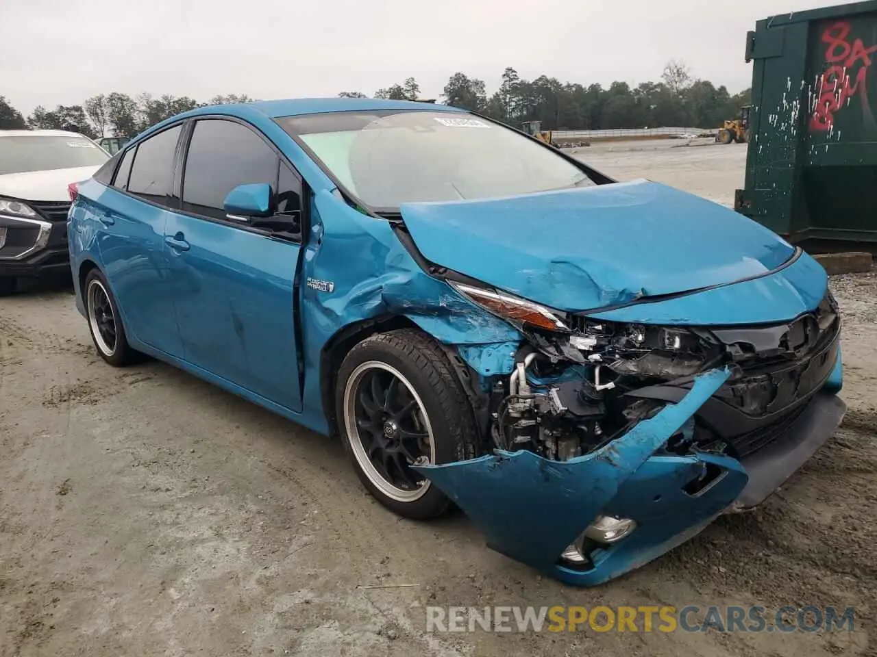 4 Photograph of a damaged car JTDKARFP7L3141665 TOYOTA PRIUS 2020