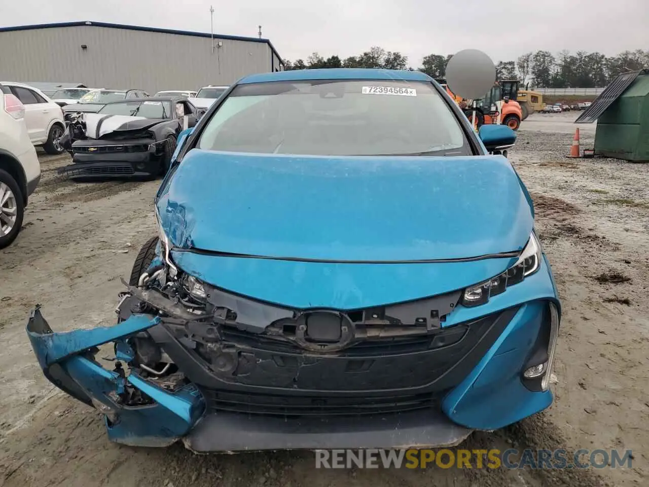 5 Photograph of a damaged car JTDKARFP7L3141665 TOYOTA PRIUS 2020