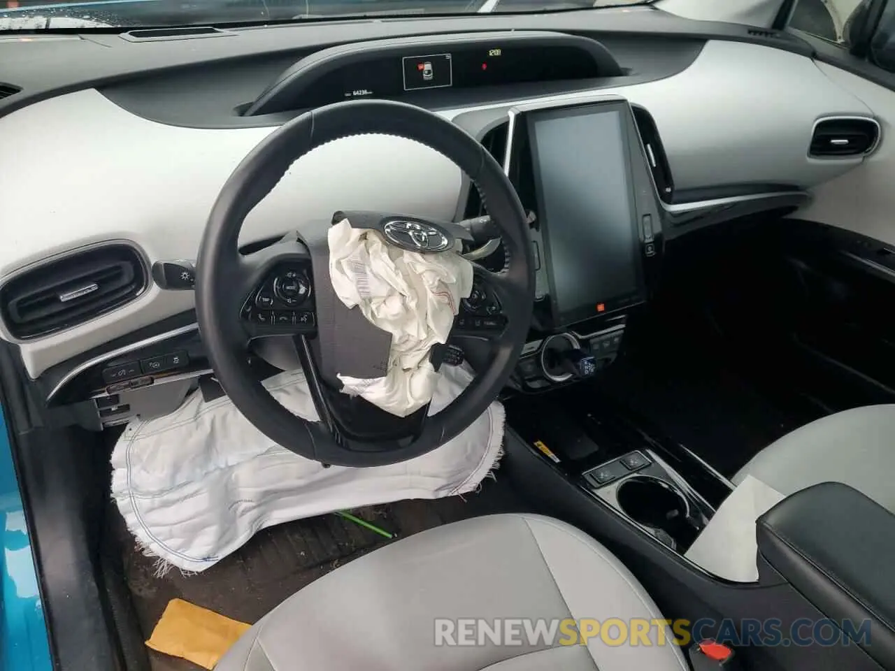 8 Photograph of a damaged car JTDKARFP7L3141665 TOYOTA PRIUS 2020