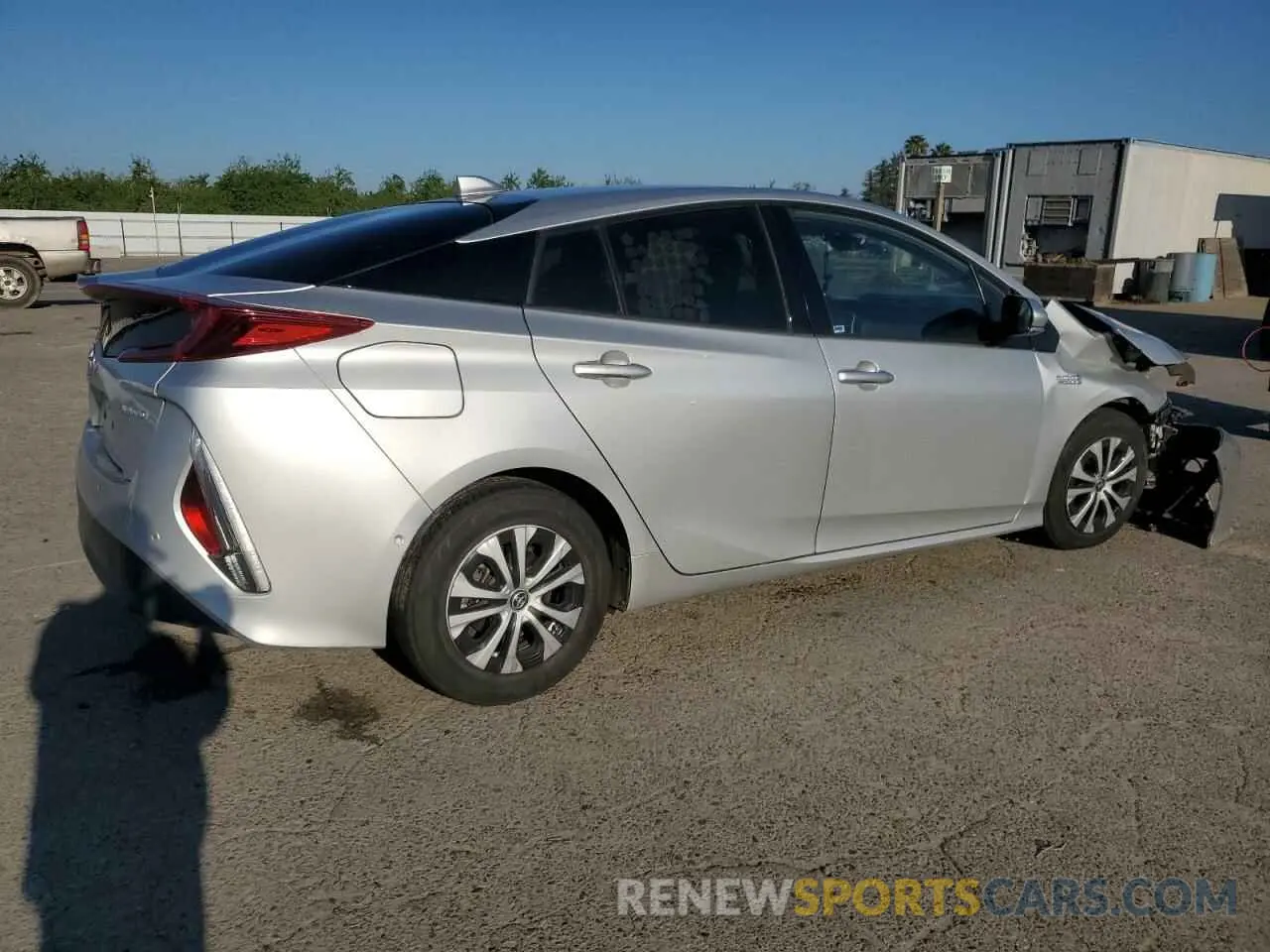 3 Photograph of a damaged car JTDKARFP7L3143612 TOYOTA PRIUS 2020