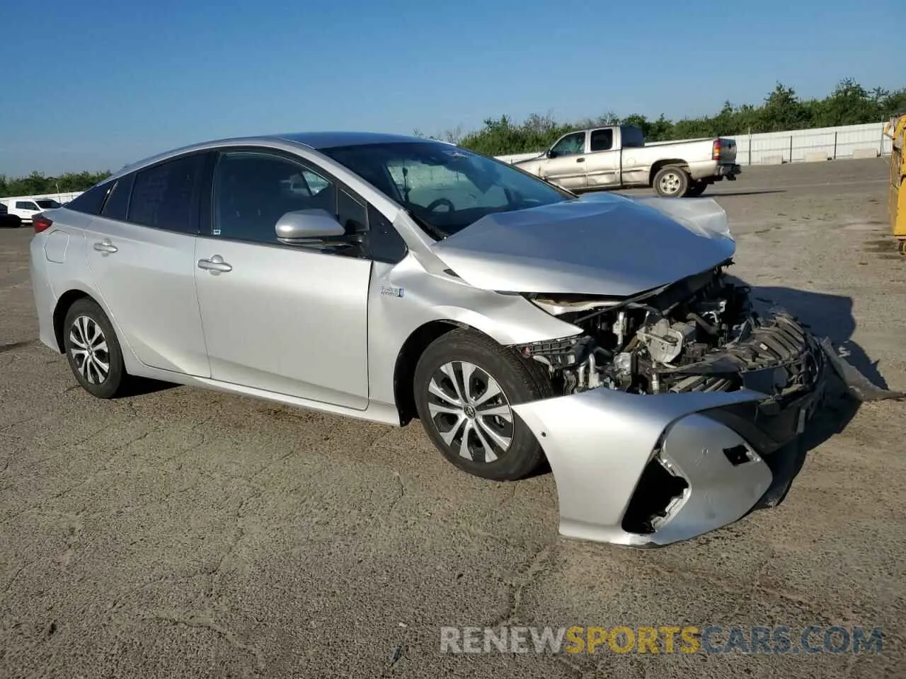 4 Photograph of a damaged car JTDKARFP7L3143612 TOYOTA PRIUS 2020
