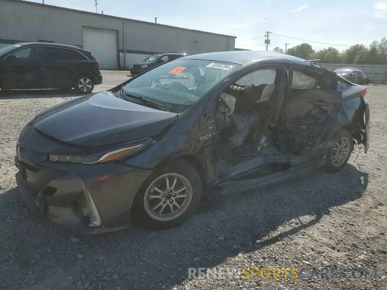 1 Photograph of a damaged car JTDKARFP7L3158868 TOYOTA PRIUS 2020