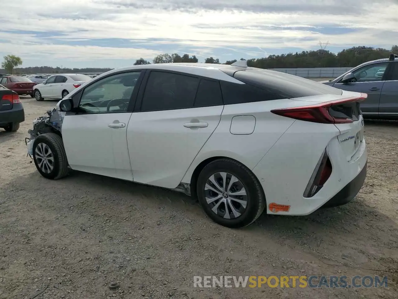 2 Photograph of a damaged car JTDKARFP8L3142940 TOYOTA PRIUS 2020