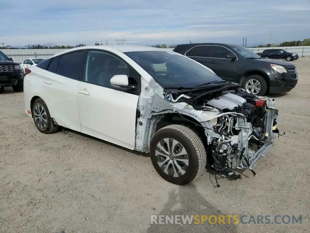 4 Photograph of a damaged car JTDKARFP8L3142940 TOYOTA PRIUS 2020